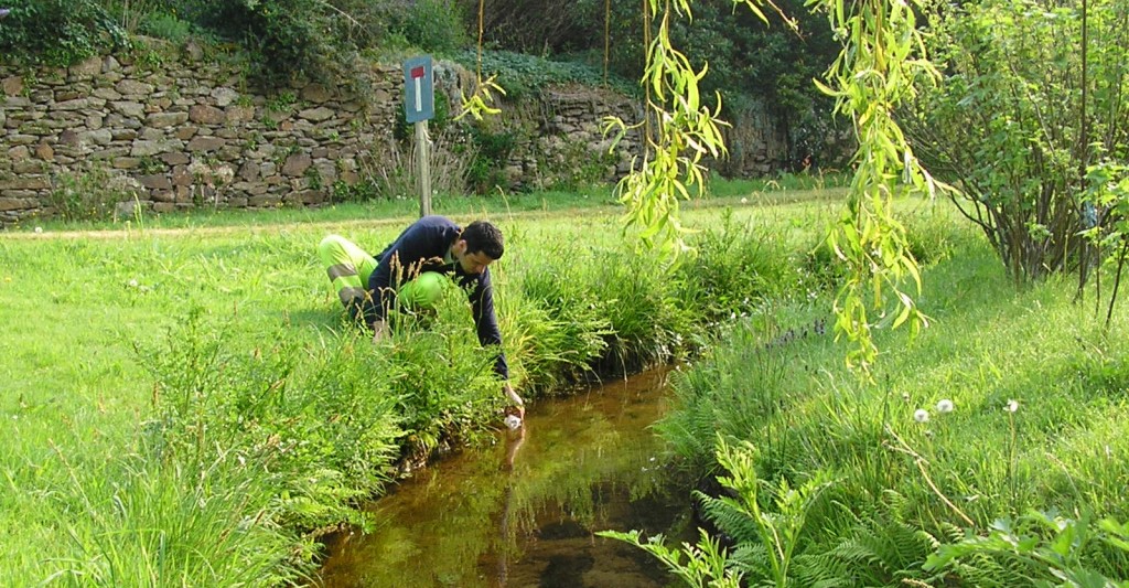 Prélèvement d'eau brute