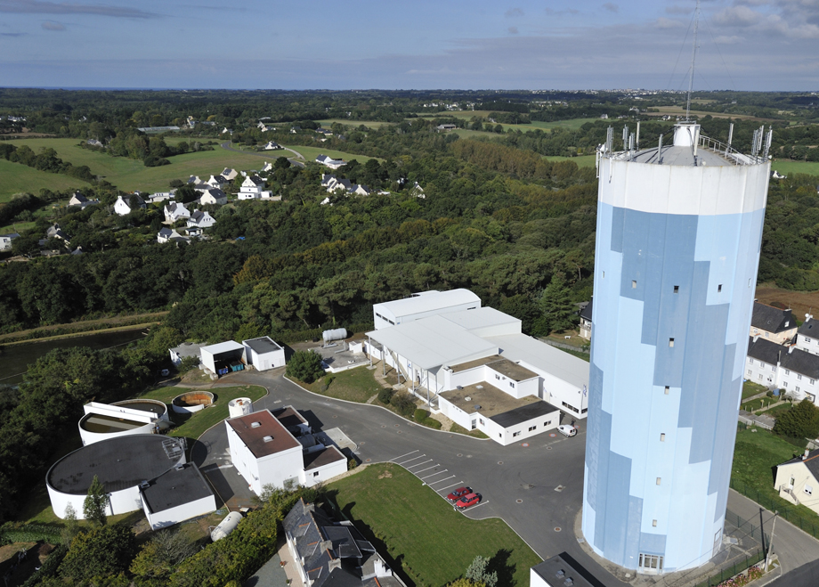 Usine de production d'eau potable de Bringall