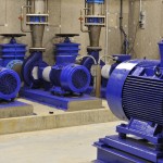 Pompe de l'usine de production d'eau potable de Bringall