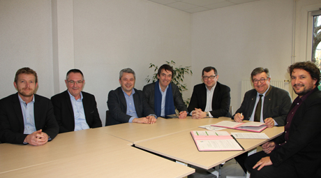 Signature de la convention d'objectif entre les bailleurs sociaux et la CCPBS