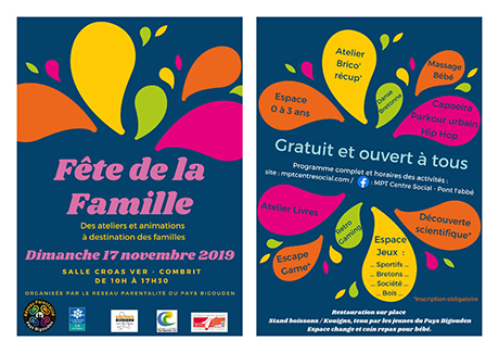 Tract pour ma fête de la famille du 17 novembre salle croas ver de combrit