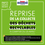 Reprise de la collecte des déchets recyclables