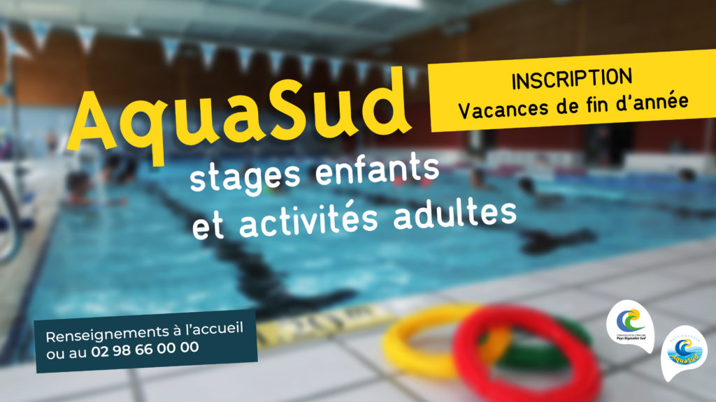 AquaSud : ouverture des inscriptions pour les vacances defin d'année