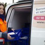 Laure du service de portage de repas à domicile