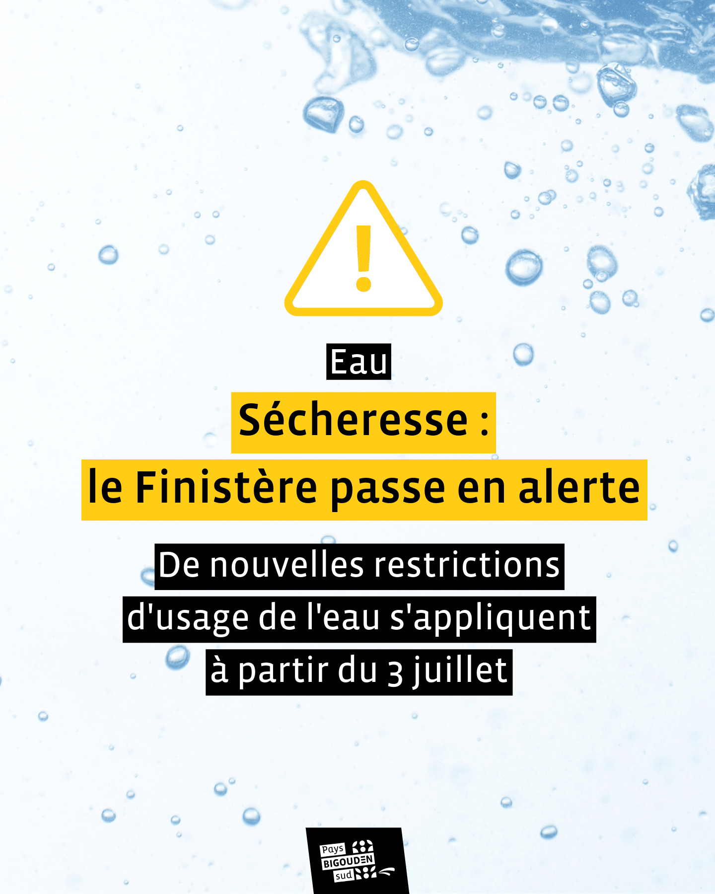 Alterte sécheresse